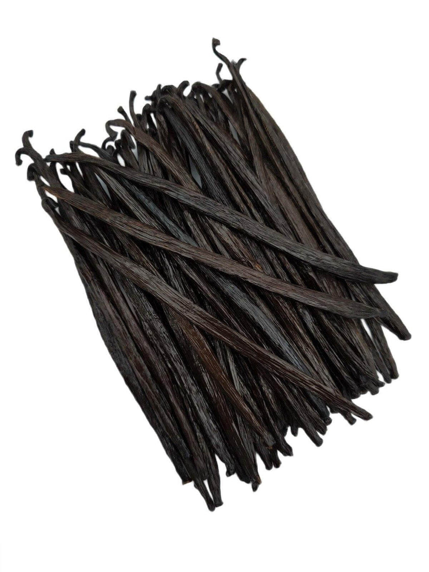 Indonesian Vanilla (Sumatra) Planifolia Gourmet Grade-A Beans<br>For Extract And Baking<BR>By Pound