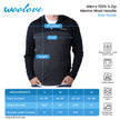 Men's Merino Wool 1/4 Zip Hoodie — Midweight