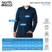 NorthWool Men's Merino Blend Shaket — Heavyweight