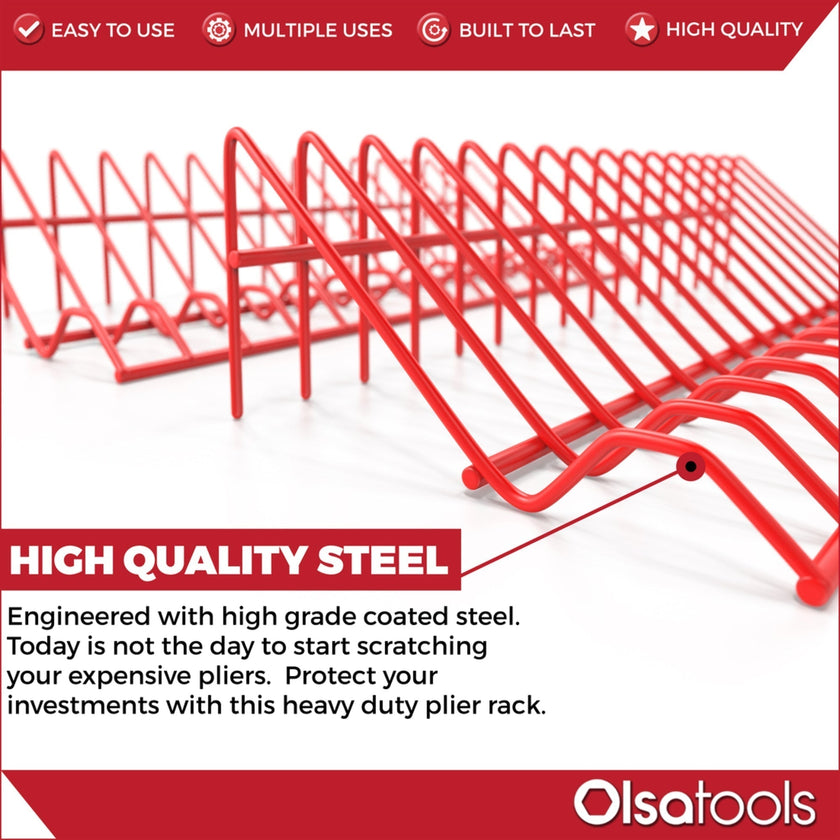 Plier Organizer Rack For Tool Box Drawer