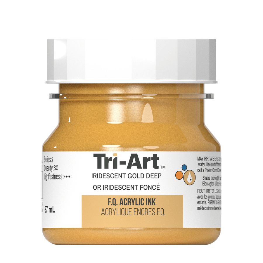 Tri-Art Ink - Iridescent Gold Deep - 37mL
