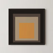 Inspired by Josef Albers - Thousand-Year Egg - 'Homage to the Square' Giclee Print: Mid-Century Modern Art