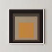 Inspired by Josef Albers - Thousand-Year Egg - 'Homage to the Square' Giclee Print: Mid-Century Modern Art