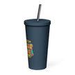 Insulated Tumbler with a Straw - World’s Coolest Grandma