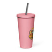 Insulated Tumbler with a Straw - World’s Coolest Grandma