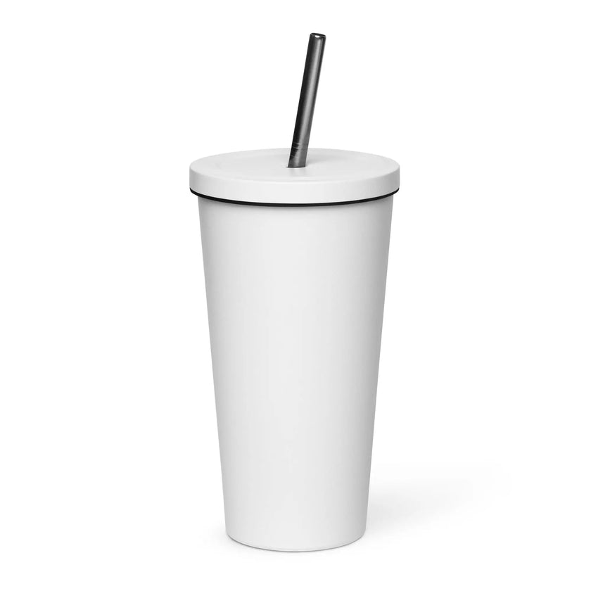 Insulated tumbler with a straw - Best Mom Ever