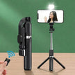 Integrated Selfie Stick Bluetooth Mobile Phone Live Streaming  Tripod Stand
