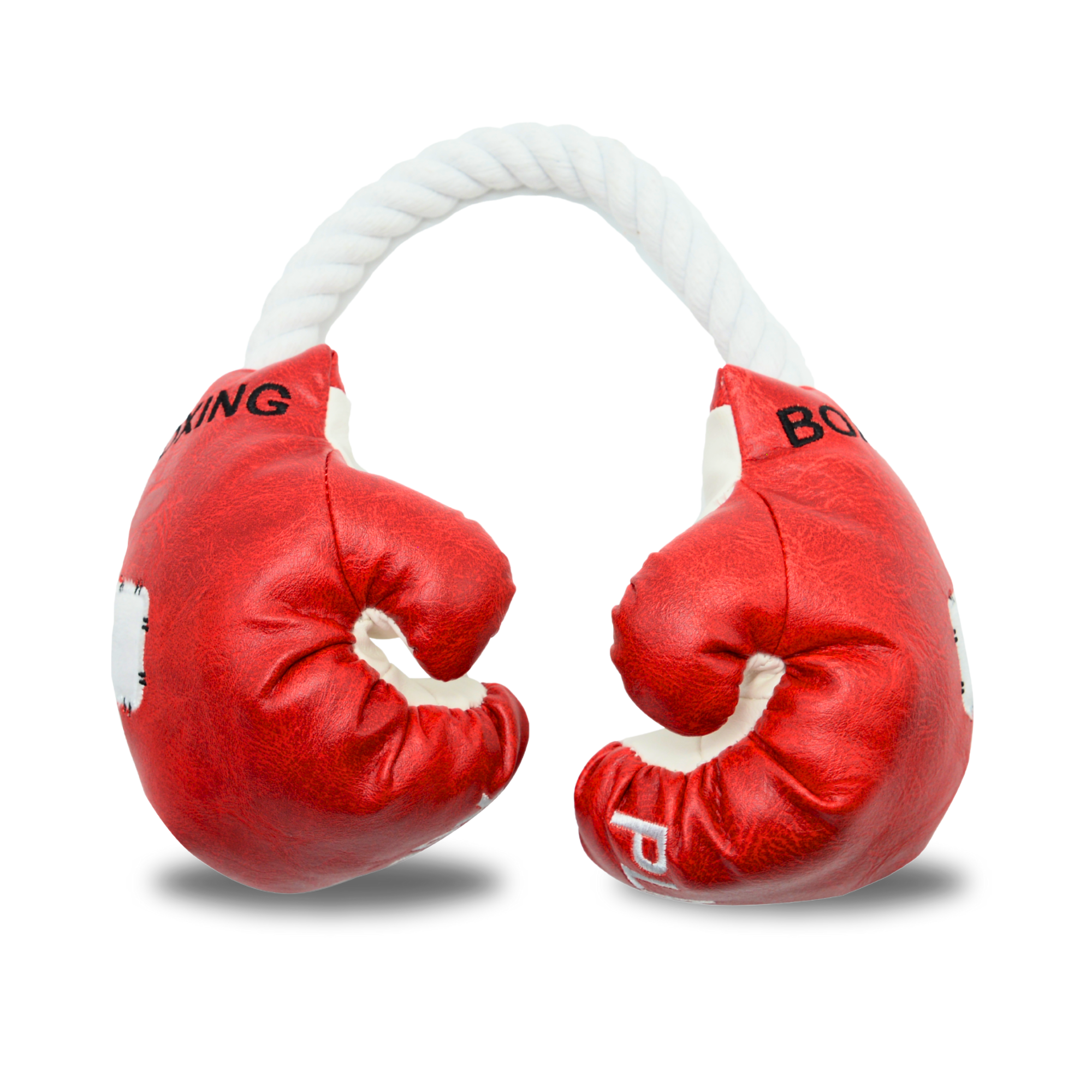 Boxing Gloves | Squeaky Rope Dog Toy