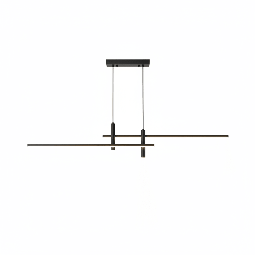 Intersecting Lines Geometric Chandelier