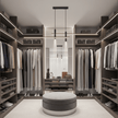Intersecting Lines Geometric Chandelier