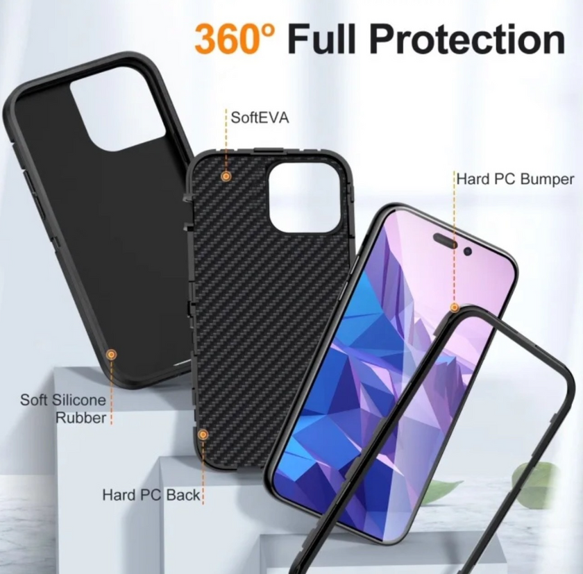 Heavy Duty Shockproof iPhone Case