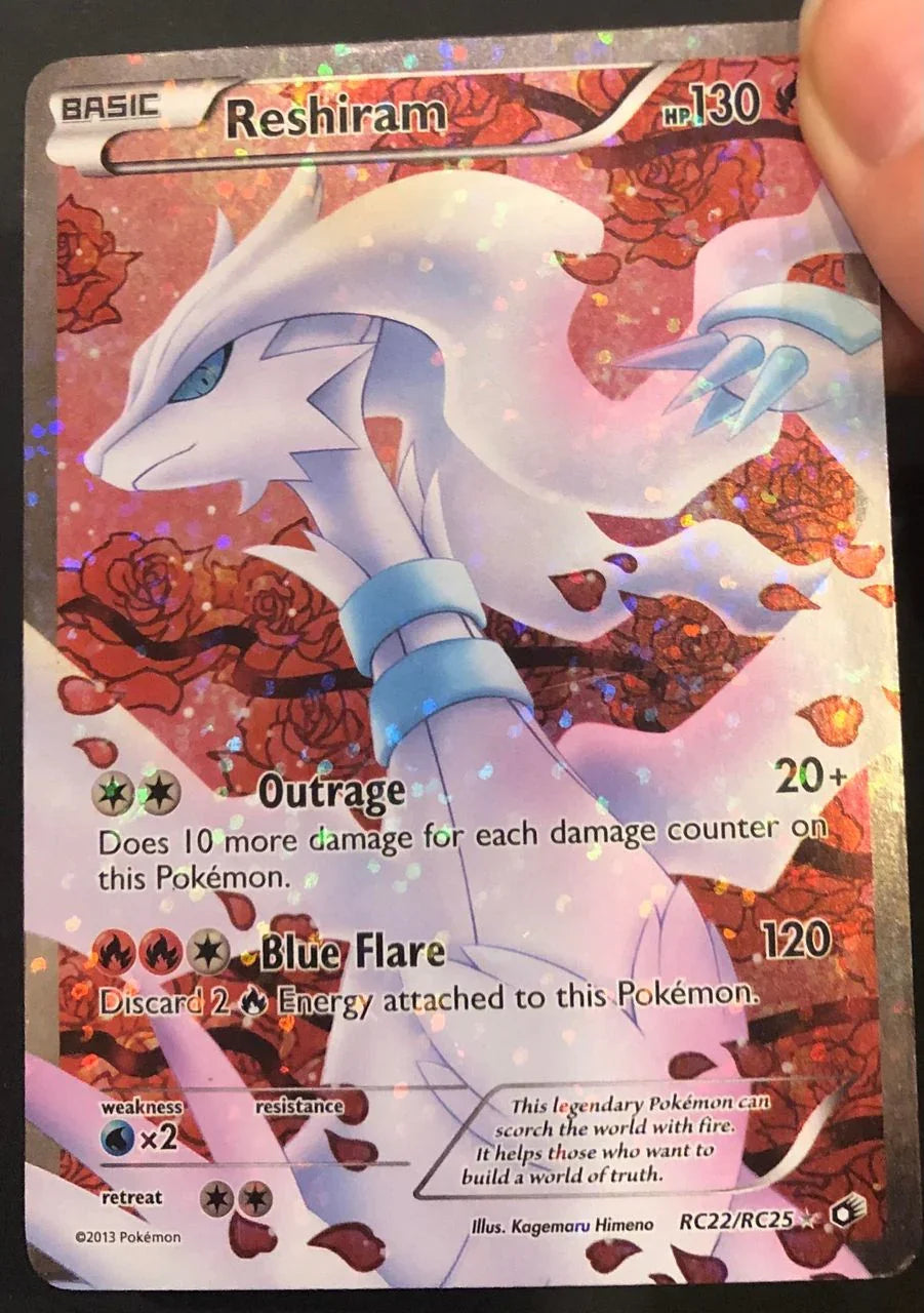 Reshiram - RC22/RC25 - Full Art Ultra Rare