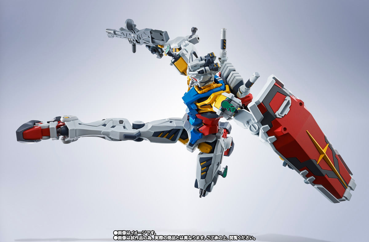 Tamshii Nations METAL ROBOT SPIRITS < SIDE MS > WHITE GUNDAM Figure