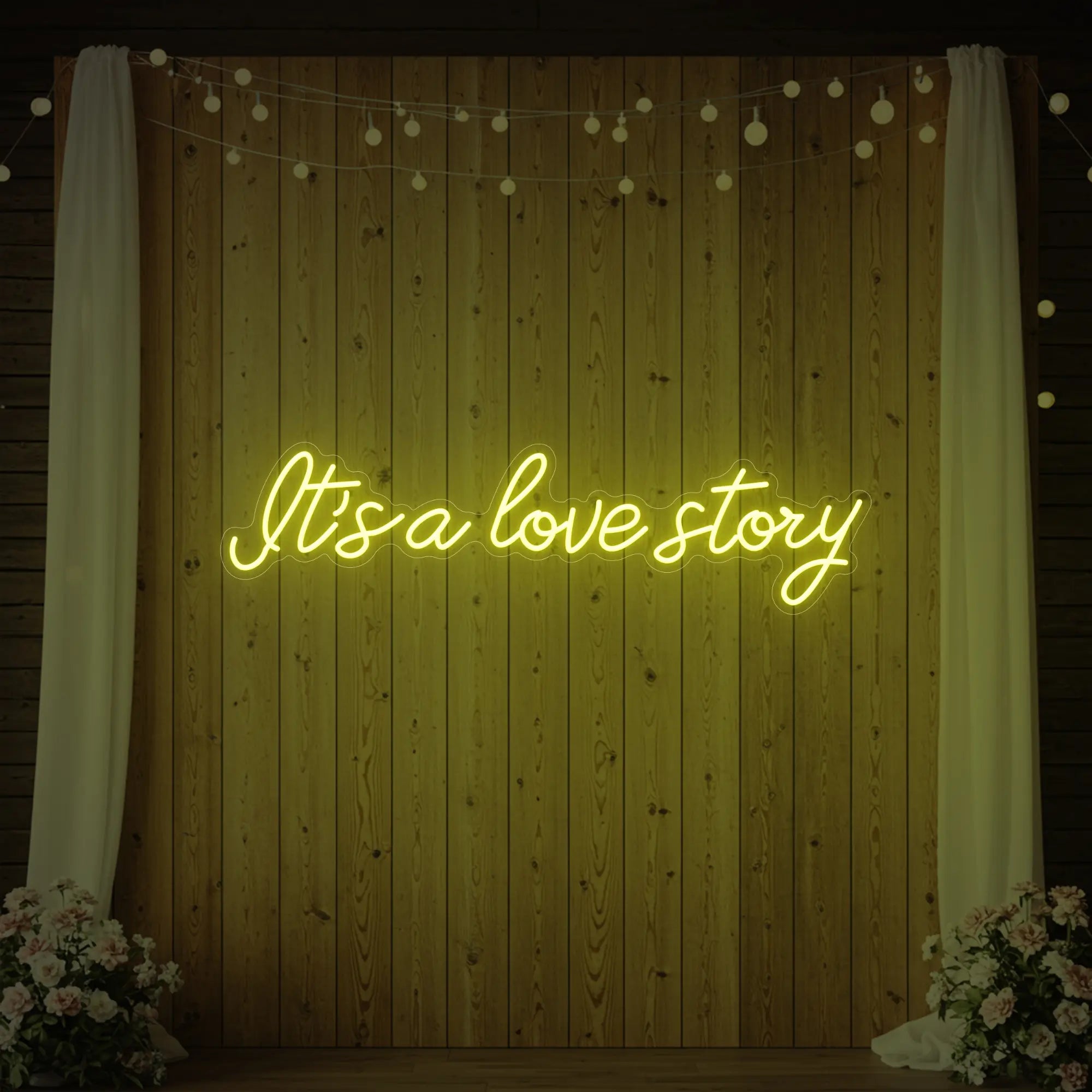 It’s a Love Story V1 Neon Sign
