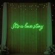 It’s a Love Story V1 Neon Sign