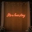 It’s a Love Story V1 Neon Sign