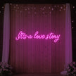 It’s a Love Story V1 Neon Sign