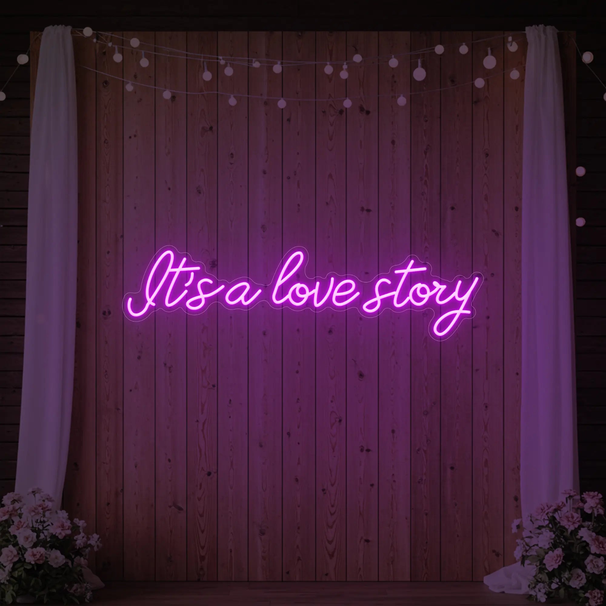 It’s a Love Story V1 Neon Sign