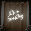 It’s a Love Story V2 Neon Sign