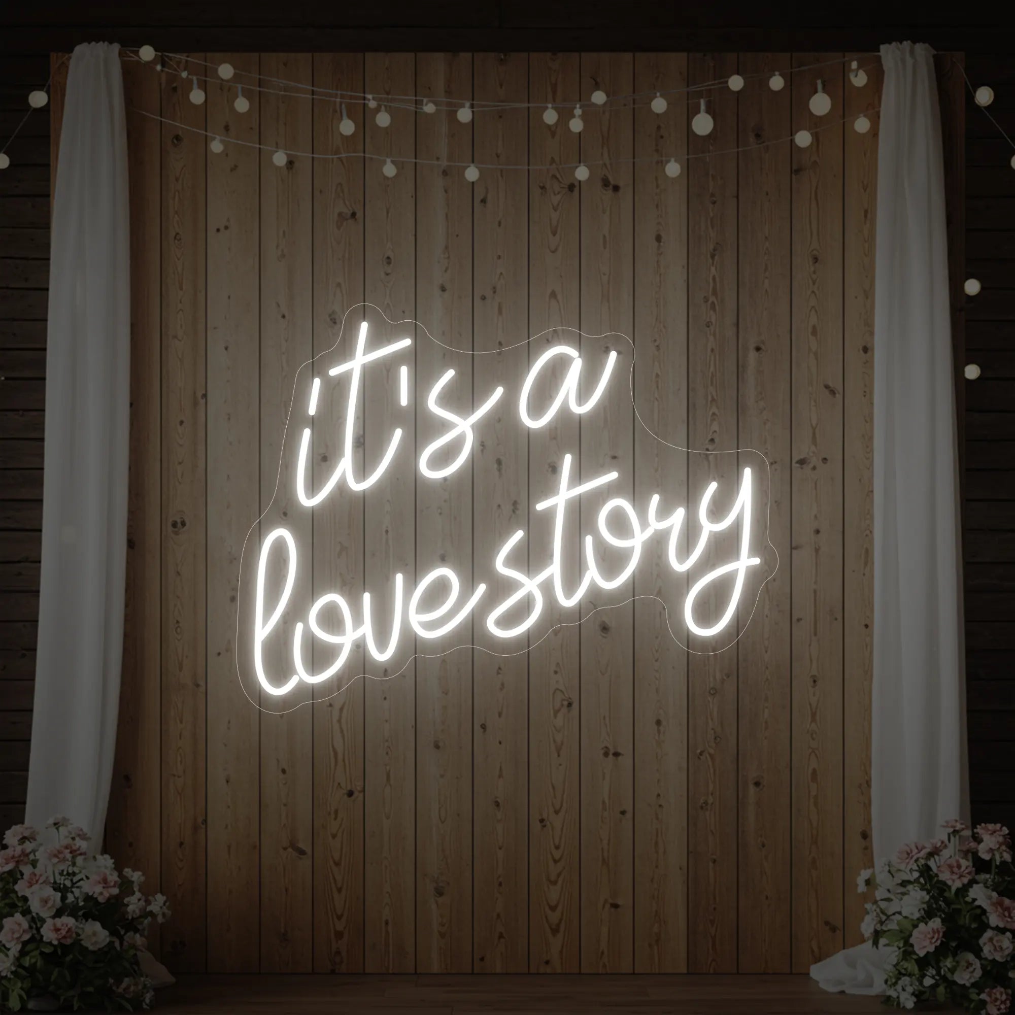 It’s a Love Story V2 Neon Sign