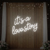 It’s a Love Story V2 Neon Sign