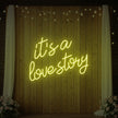 It’s a Love Story V2 Neon Sign