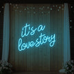 It’s a Love Story V2 Neon Sign