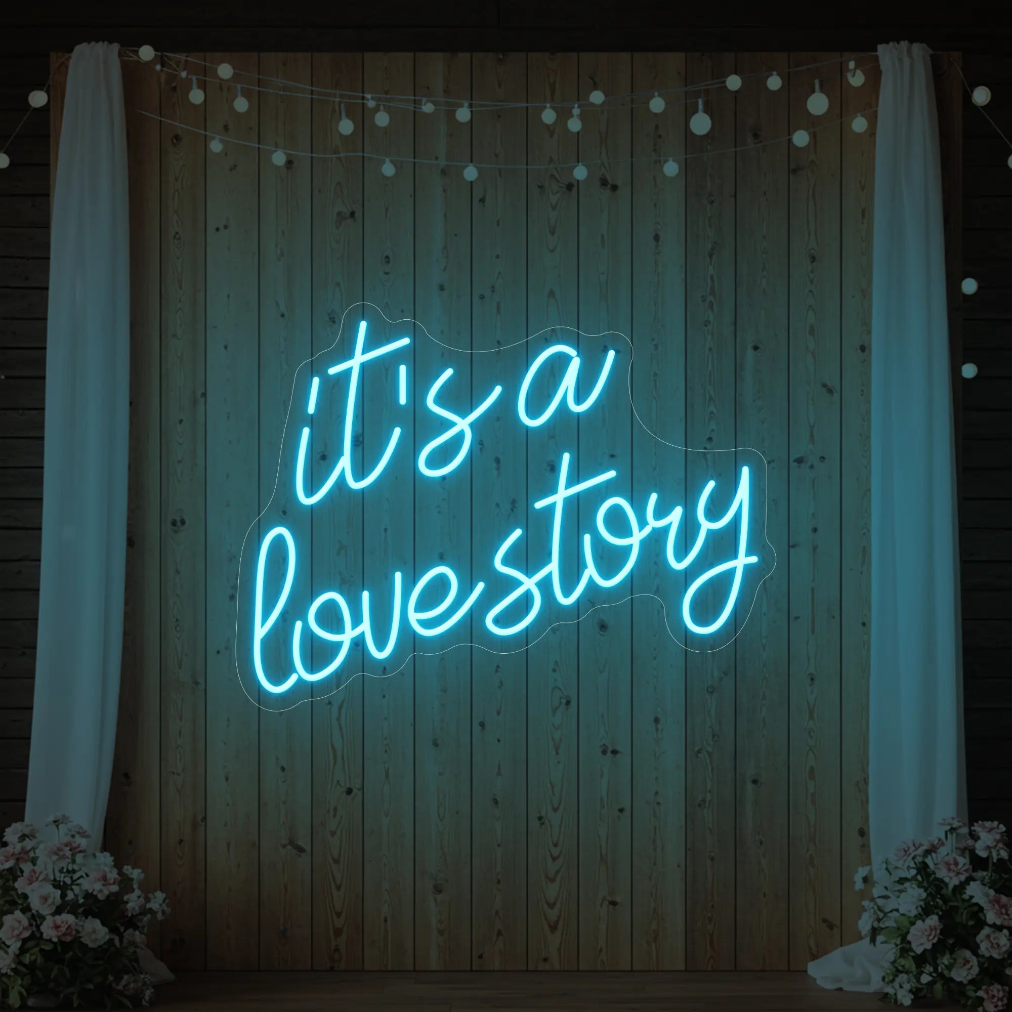 It’s a Love Story V2 Neon Sign