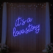 It’s a Love Story V2 Neon Sign