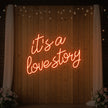 It’s a Love Story V2 Neon Sign