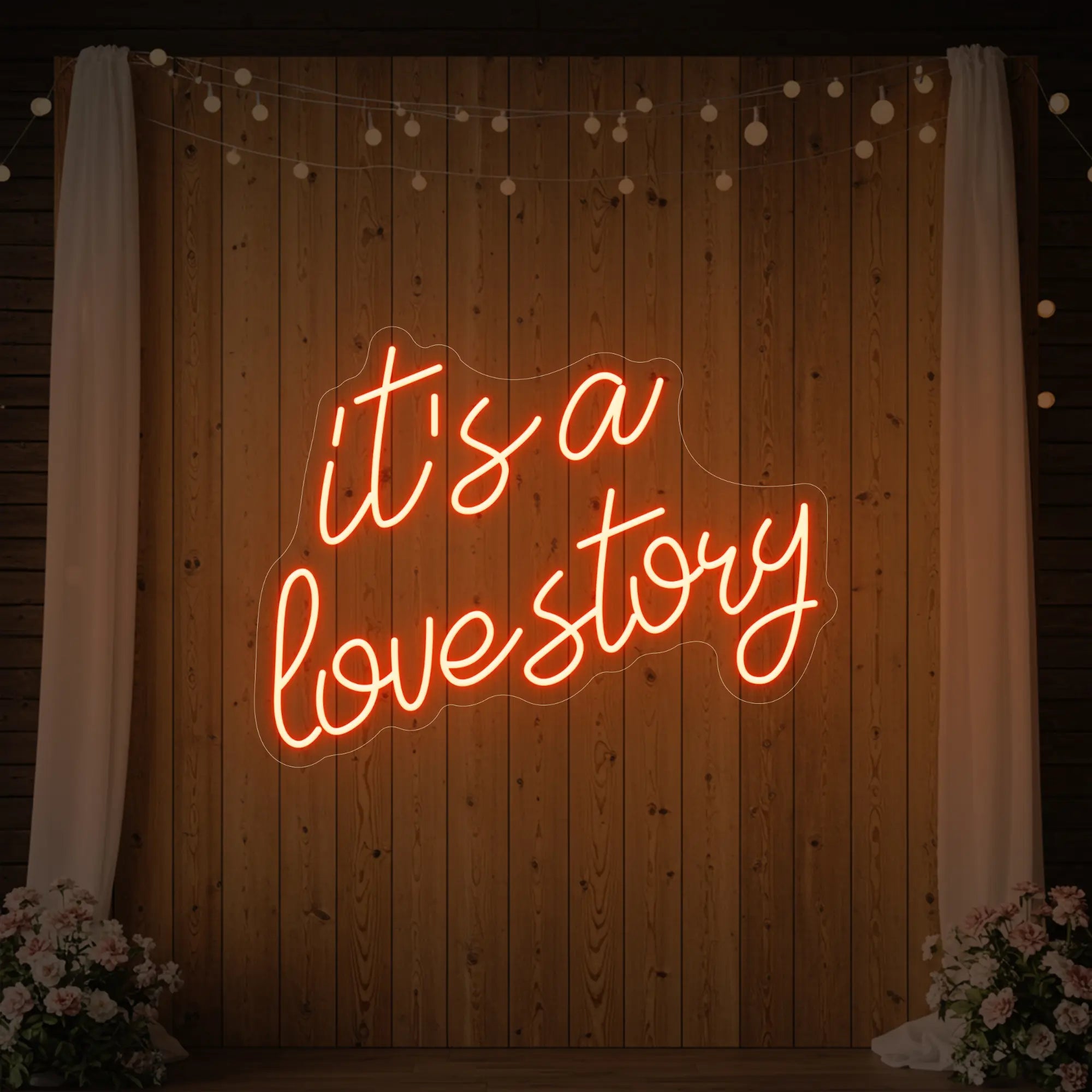 It’s a Love Story V2 Neon Sign