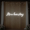It’s a Love Story V3 Neon Sign