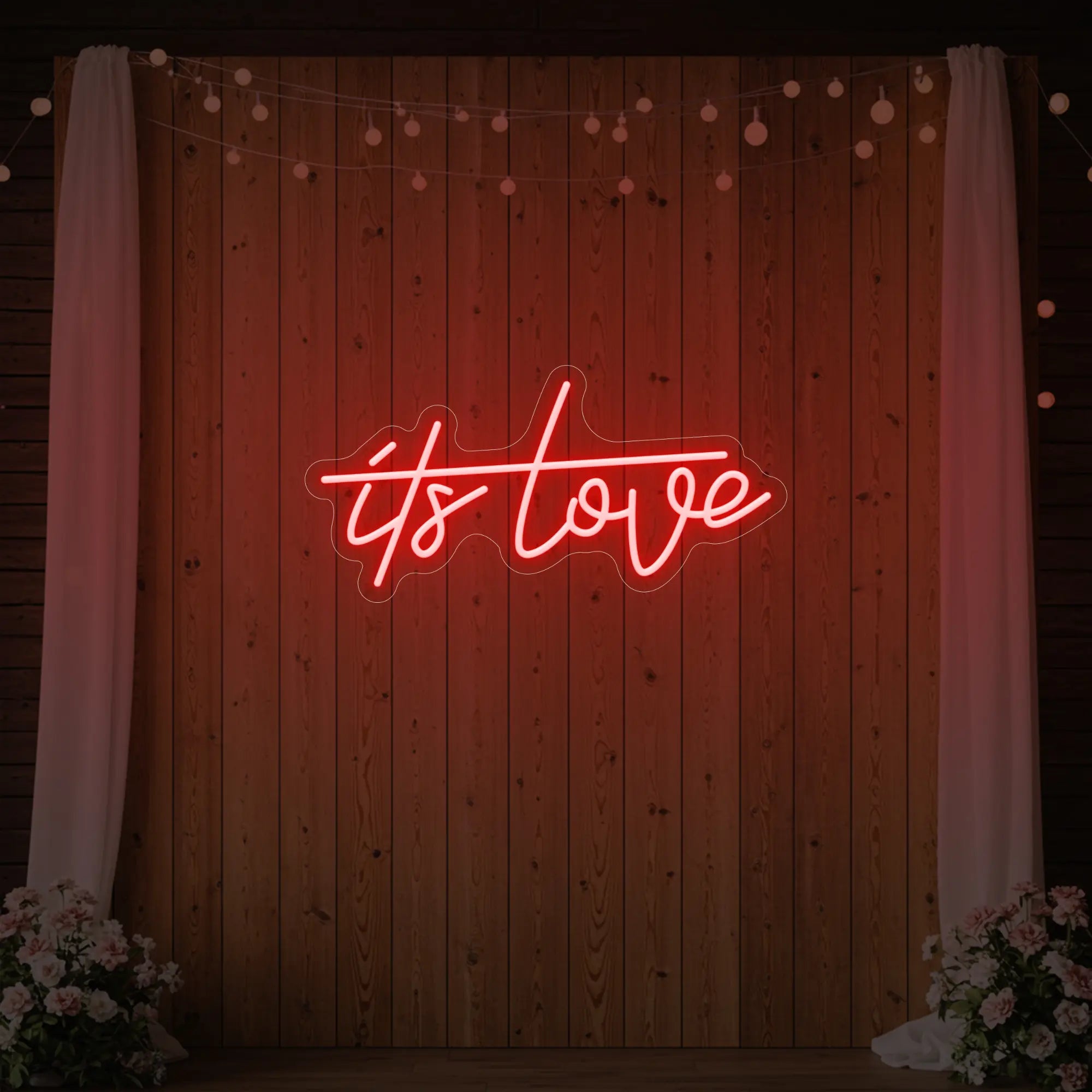 It's Love Neon Sign