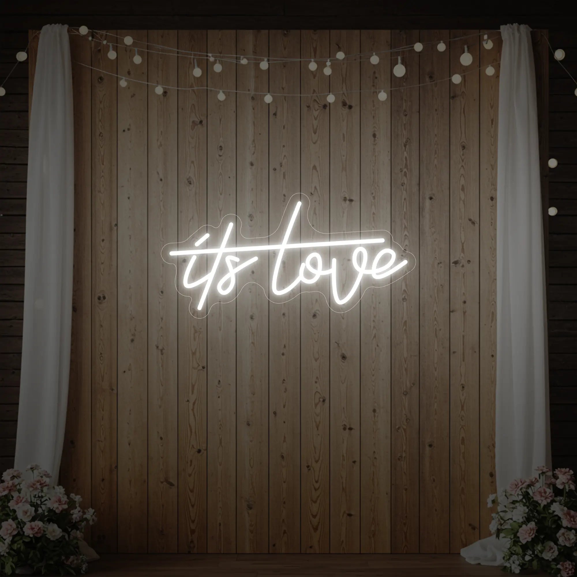 It's Love Neon Sign