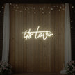 It's Love Neon Sign