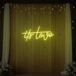 It's Love Neon Sign