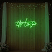 It's Love Neon Sign