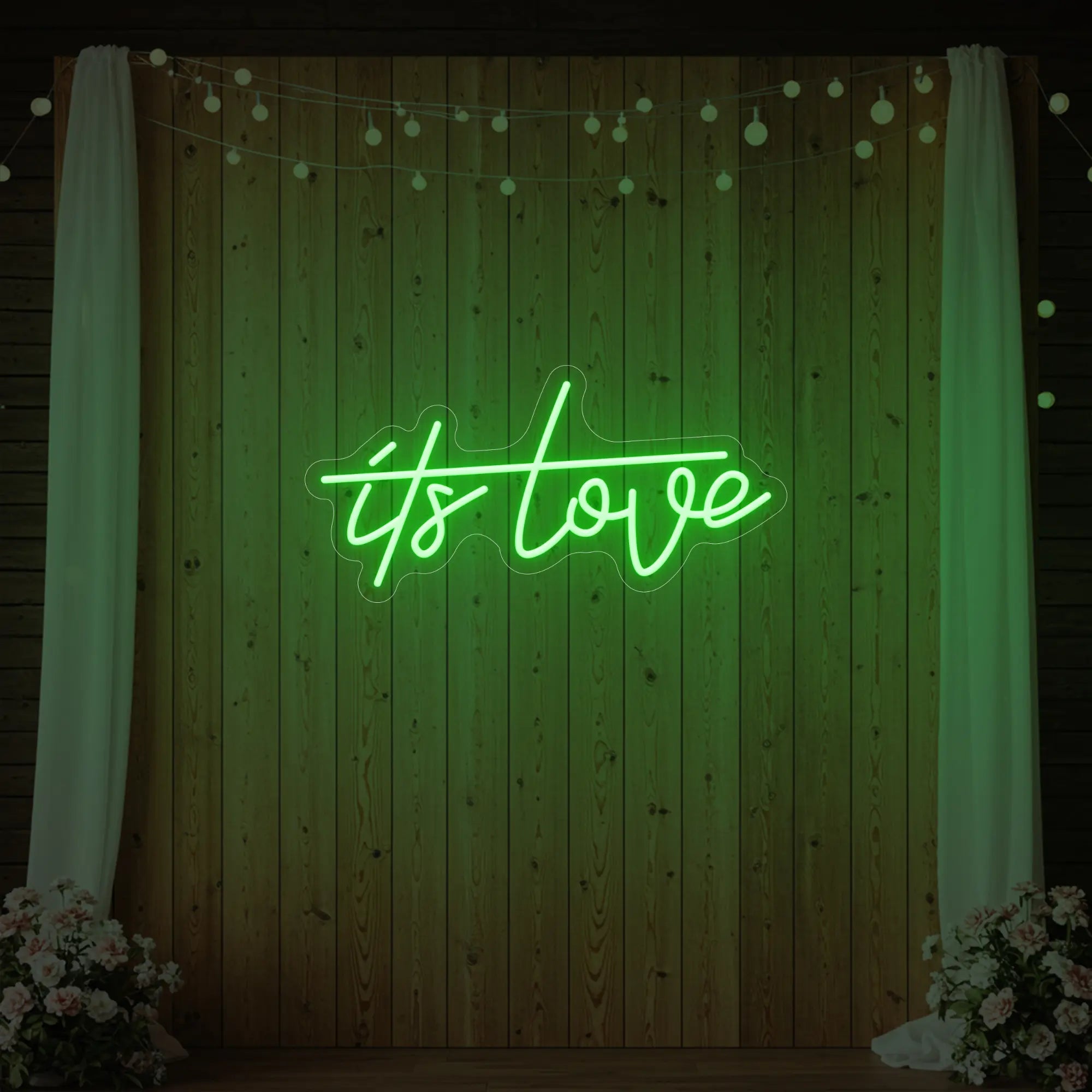 It's Love Neon Sign