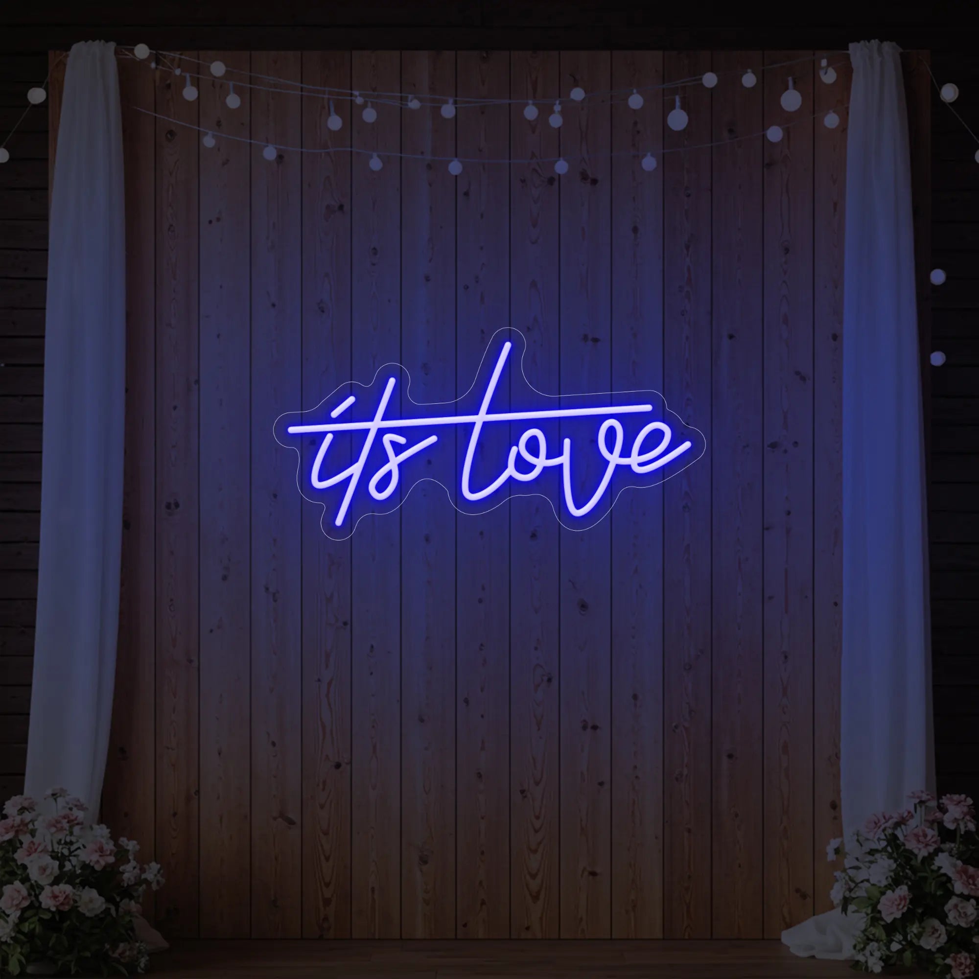 It's Love Neon Sign