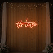 It's Love Neon Sign