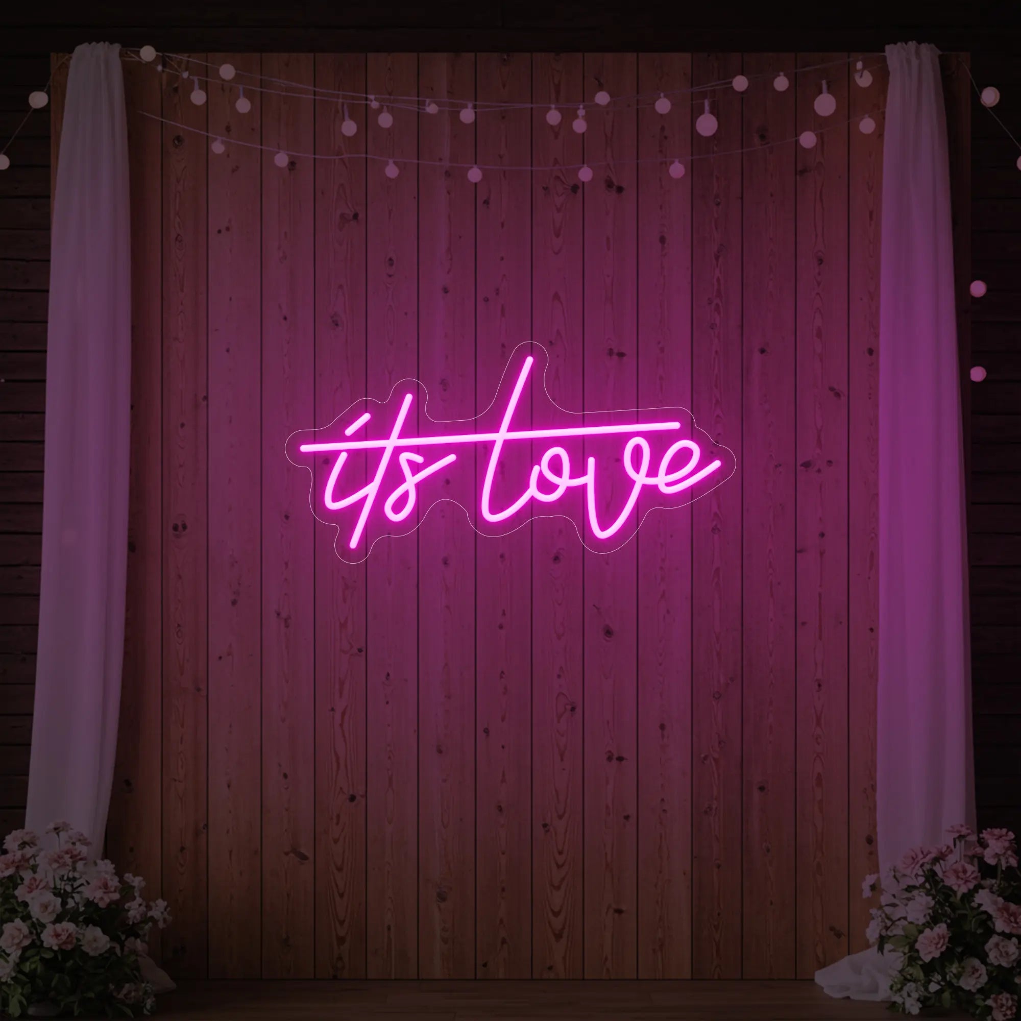 It's Love Neon Sign