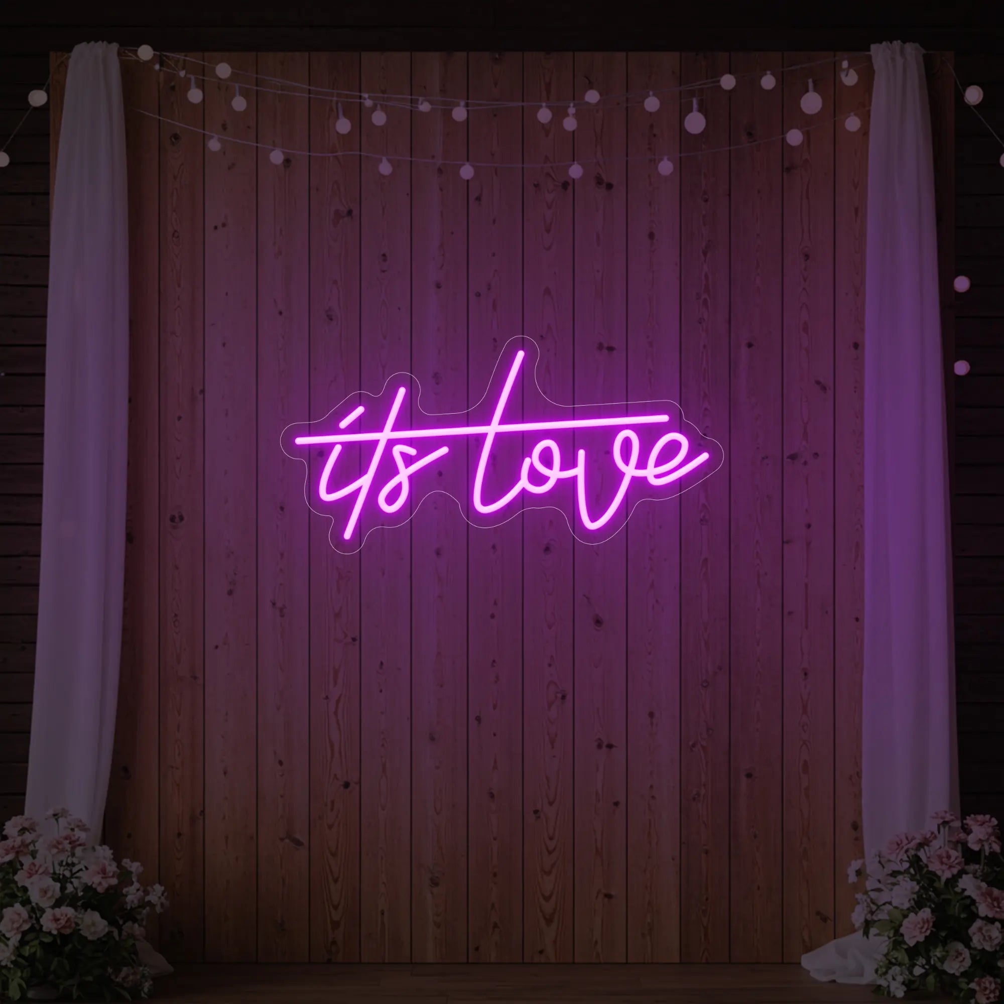 It's Love Neon Sign
