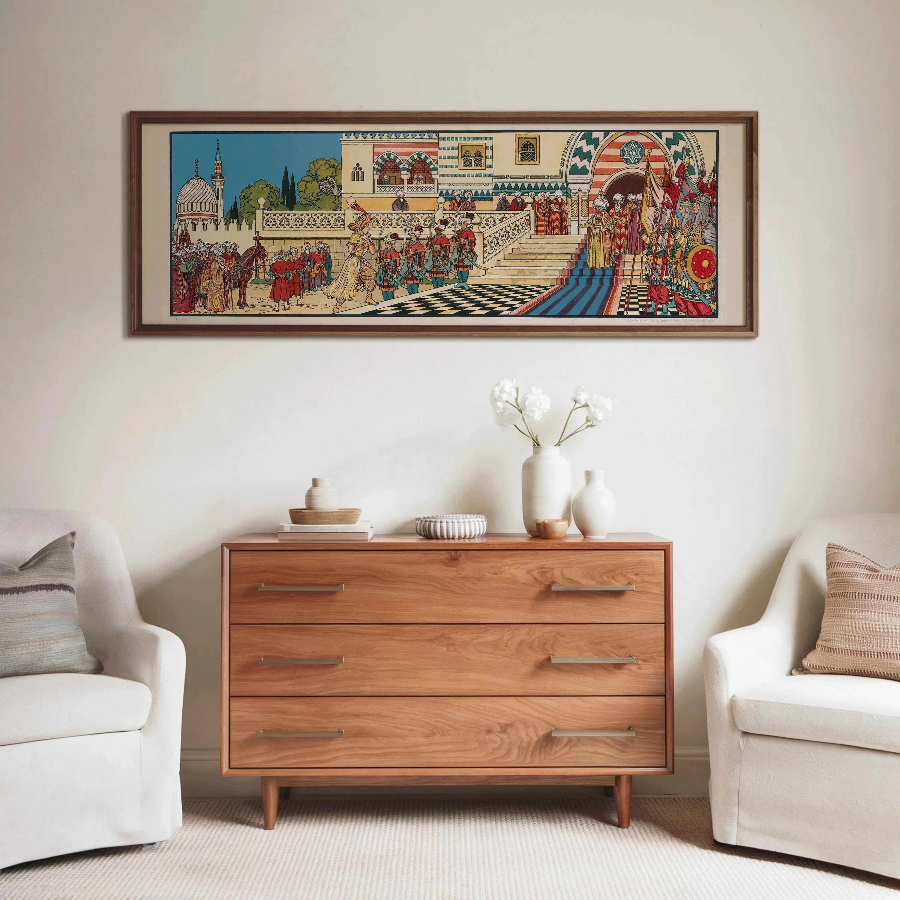Ivan Bilibin Aladdin Print: Vintage Fairytale Artwork