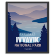 Ivvavik National Park 'Explored' Poster, Canada Parks