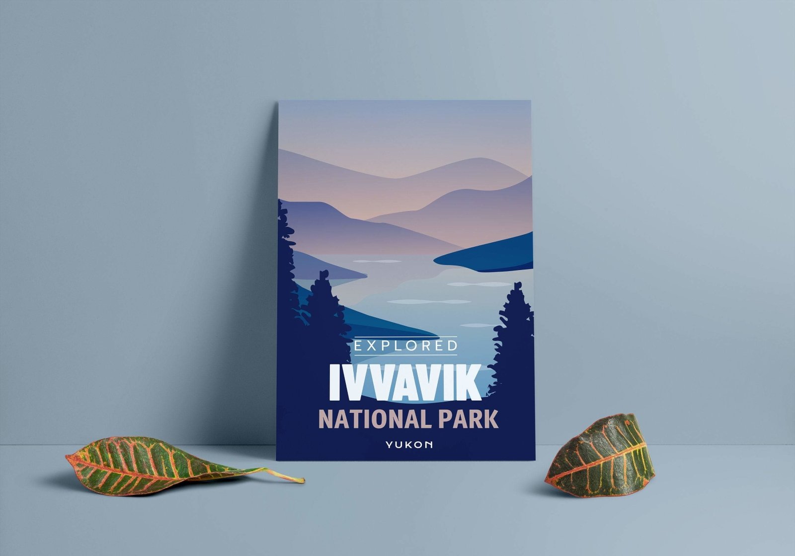 Ivvavik National Park 'Explored' Poster, Canada Parks