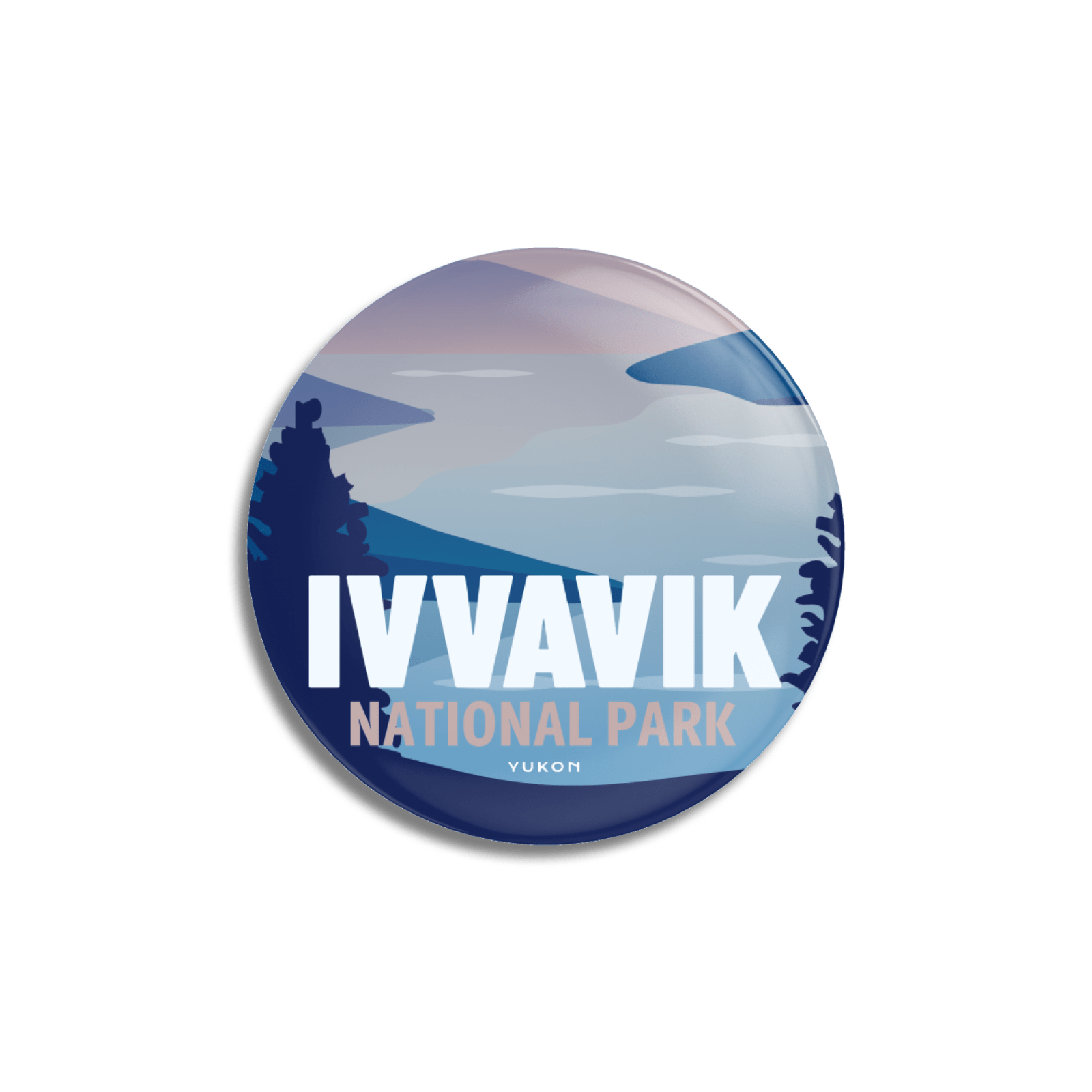 Ivvavik National Park of Canada Pinback Button, Canada Parks