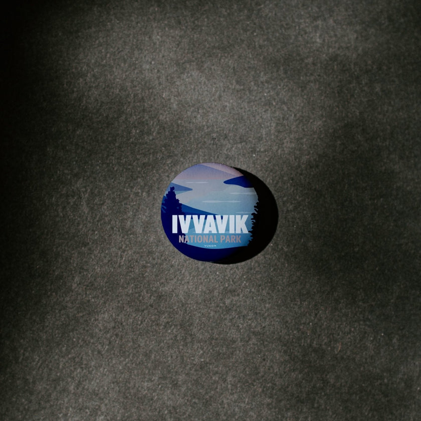 Ivvavik National Park of Canada Pinback Button, Canada Parks