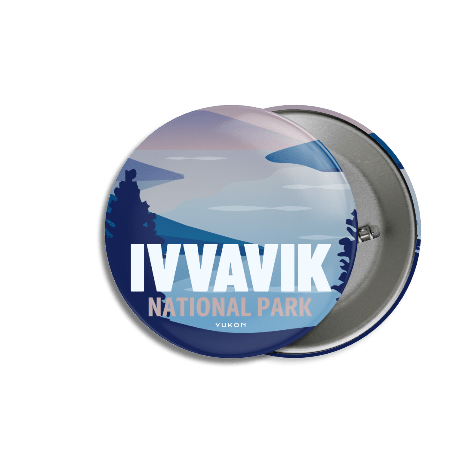 Ivvavik National Park of Canada Pinback Button, Canada Parks