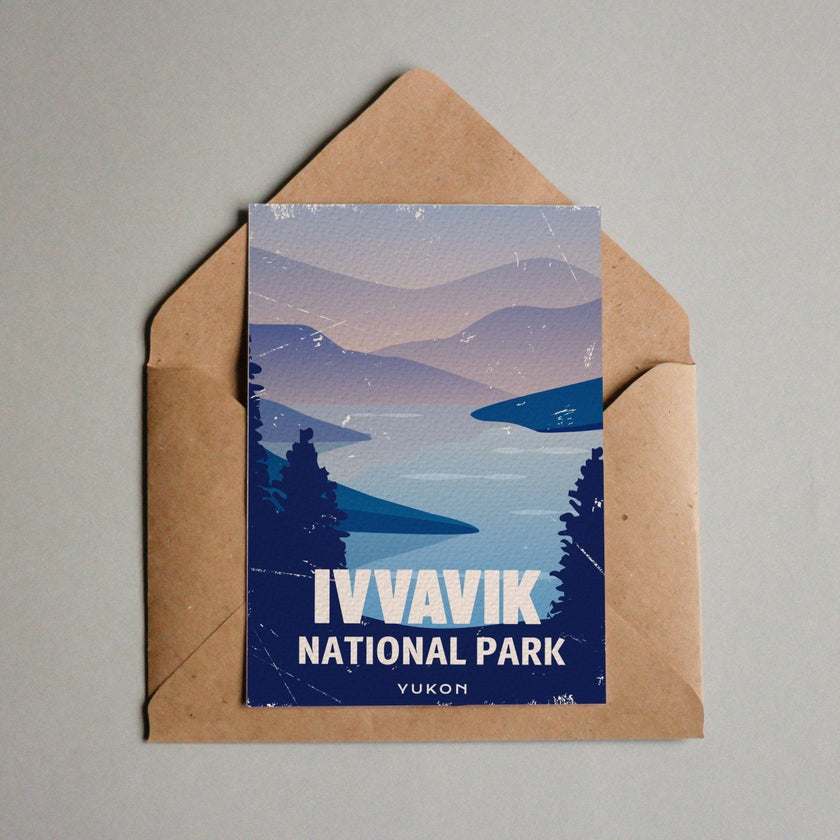 Ivvavik National Park of Canada Postcard, Canada Parks