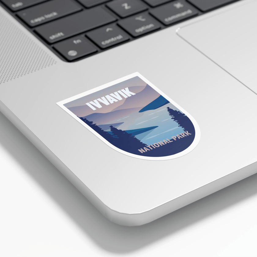 Ivvavik National Park of Canada Waterproof Vinyl Sticker, Canada Parks